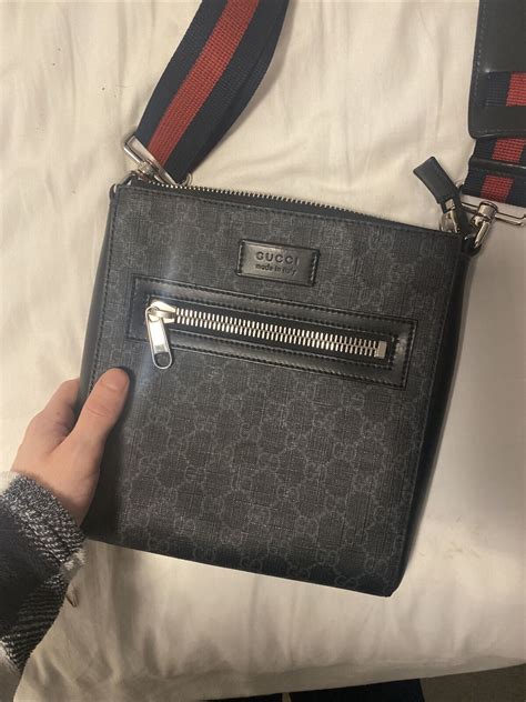 men gucci messenger|authentic Gucci Messenger bag.